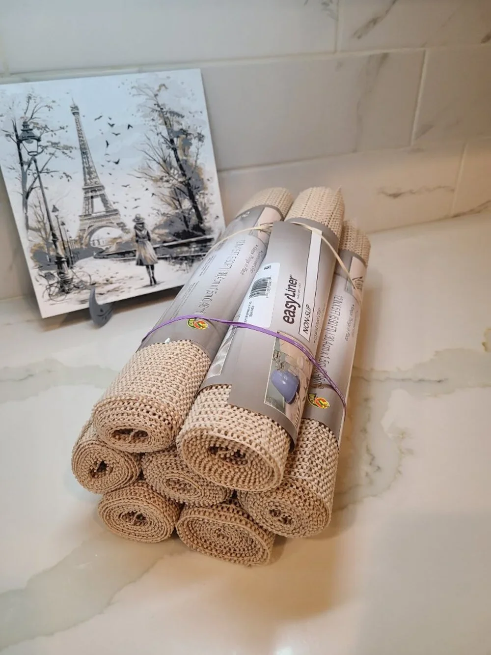 Pack of 7 Easy Liner grippy shelf liners Duck brand
